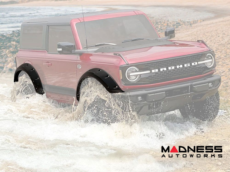 Ford Bronco Fender Flare Kit - 2 Door - Super Bolt - Air Design